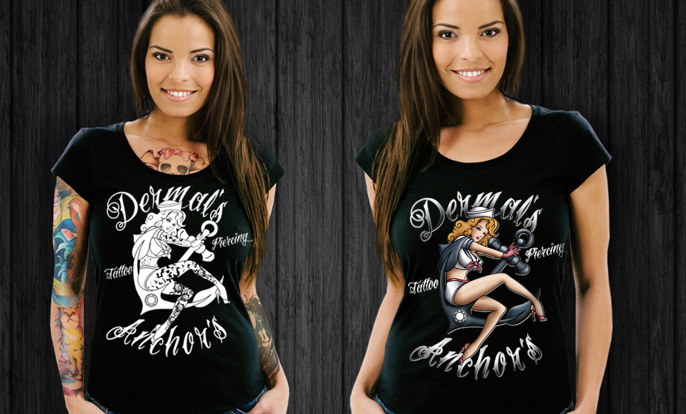 Dermal's & Anchor's T-Shirt<
