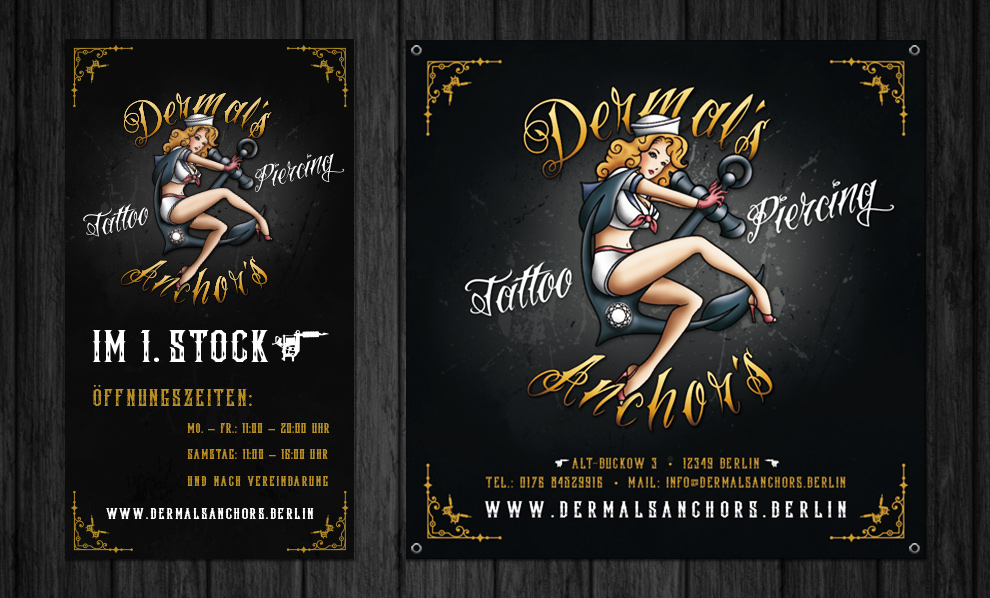 Dermal's & Anchor's Banner